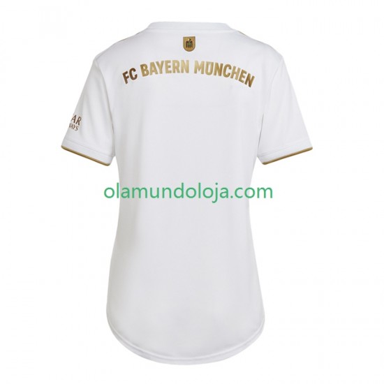 Camisola Bayern de Munique Homem Equipamento Segundo 2022-2023 Manga Curta